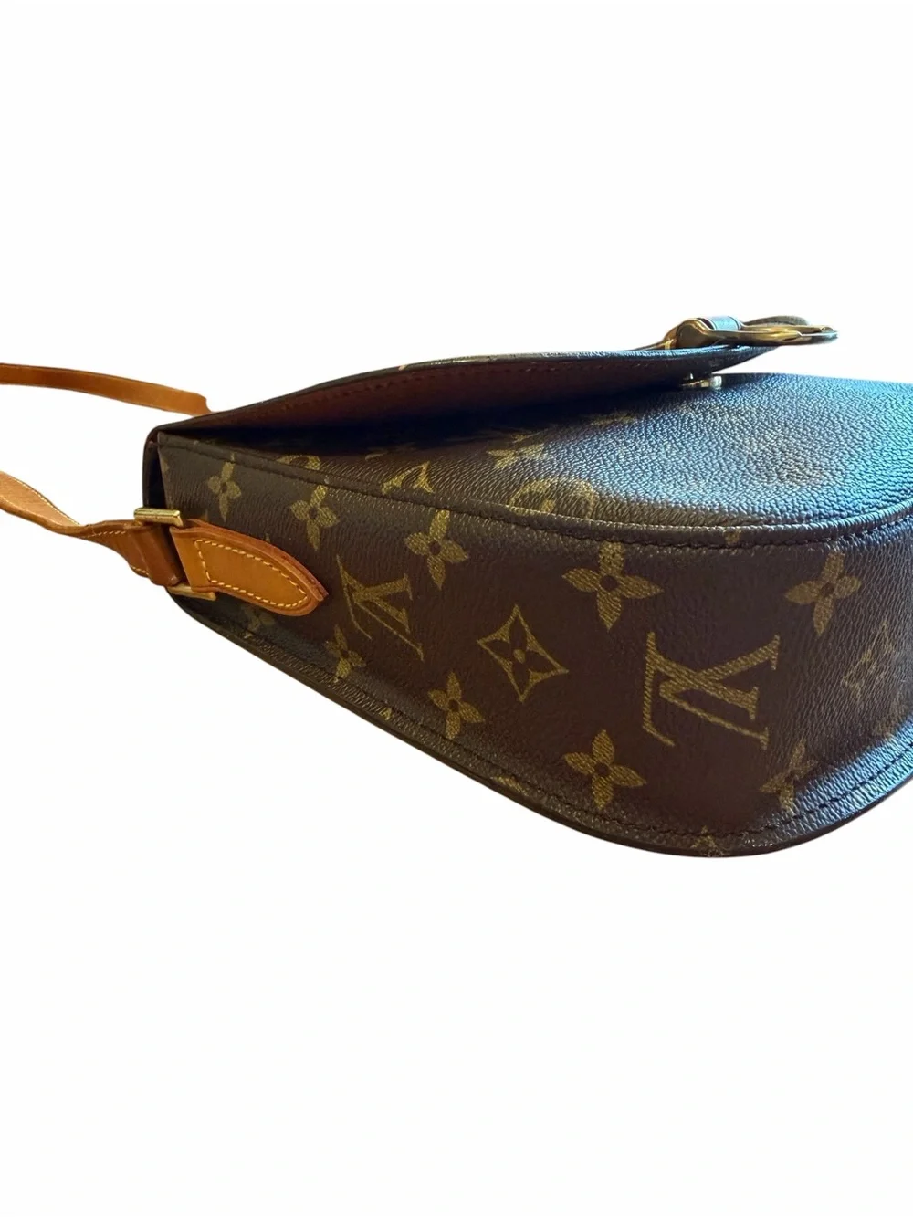 Louis Vuitton Saint Cloud GM Shoulder Bag in Classic Monogram Canvas